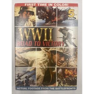 WWII - Road‎ To Victory (DVD, 2004, 5-Disc Set)
